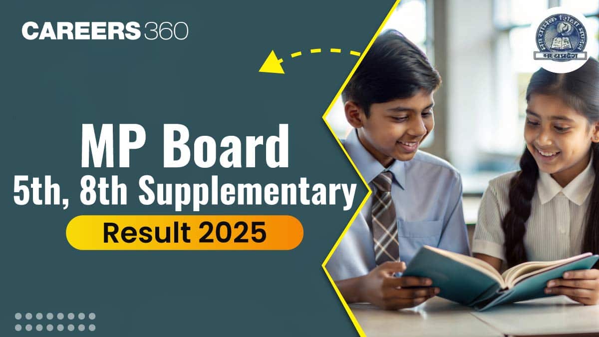 MP Board 5th & 8th Supplementary Result 2025 (Out): Check MPBSE Class 5 & 8 Compartment Result